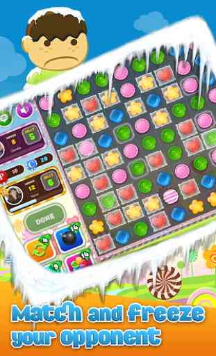 Candy Duels - Match-3 battles with friends 4