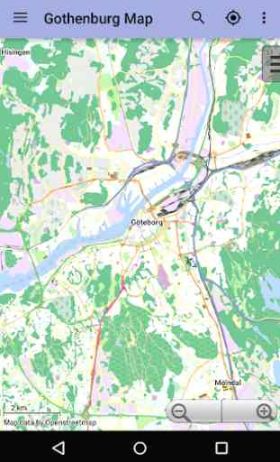 Mappa di Göteborg Offline 1