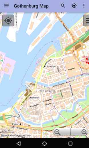 Mappa di Göteborg Offline 2