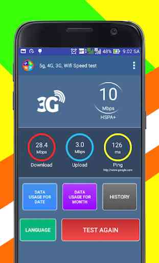 TESTSPEED - Test di velocità WiFi 5G, 4G, 3G 2