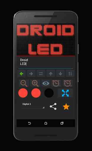 Droid LED Scroller Text 4