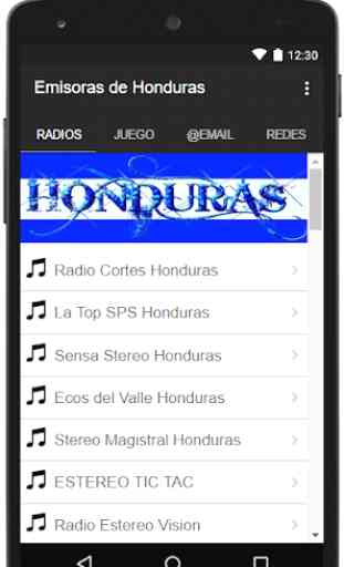 Emisoras de Honduras 1