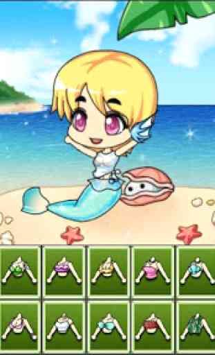 Mermaid Girl : dress up game 4