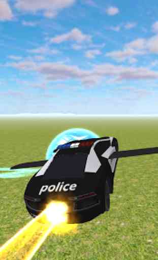 Police Car Flying 1