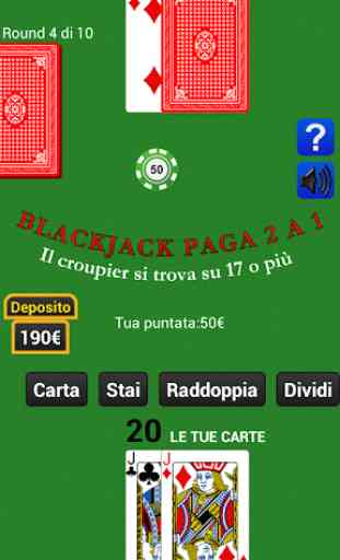 Sette E Mezzo & BlackJack 3