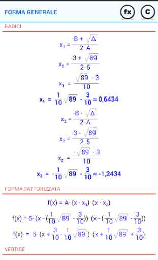 NaN Funzione Quadratica 4