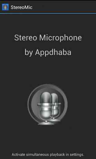 Stereo Audio Microphone 1