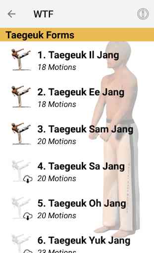 Taekwondo Forms 2