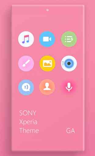 Theme XPERIA ON™ | Be Red -  2