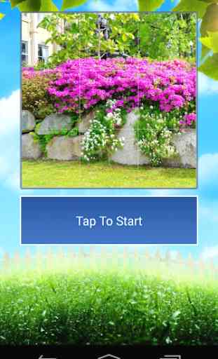 Garden Design and Flowers Tile Puzzle 3