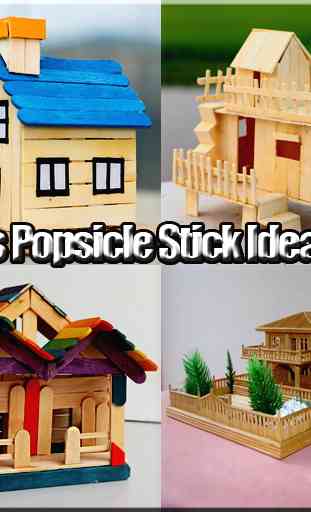 Idee Crafts Popsicle Stick 1