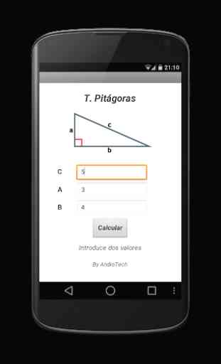 Teorema de Pitágoras 2