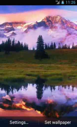 Mountain Lake Video Wallpaper 2