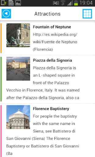 Firenze Mappa Offline, Guida 3
