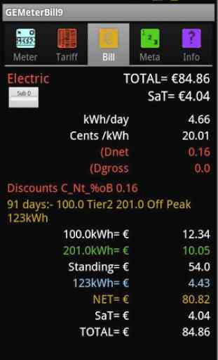 Gas/Electric Bill Checker 3