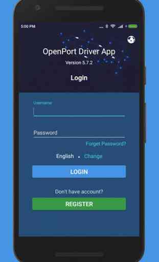 OpenPort Driver App 1