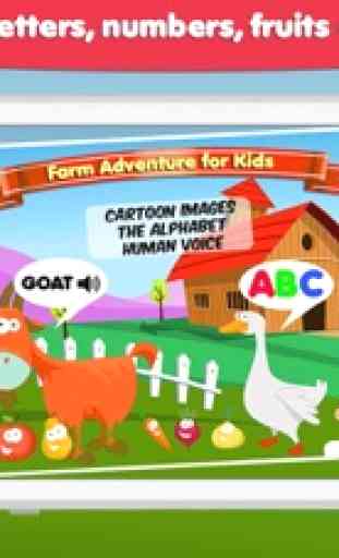 Farm Adventure Giochi per bambini, ragazze e ragazzi sulla base Montessori Kindergarten gratuito 1