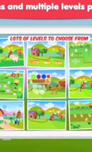 Farm Adventure Giochi per bambini, ragazze e ragazzi sulla base Montessori Kindergarten gratuito 2