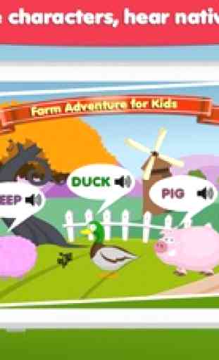 Farm Adventure Giochi per bambini, ragazze e ragazzi sulla base Montessori Kindergarten gratuito 3