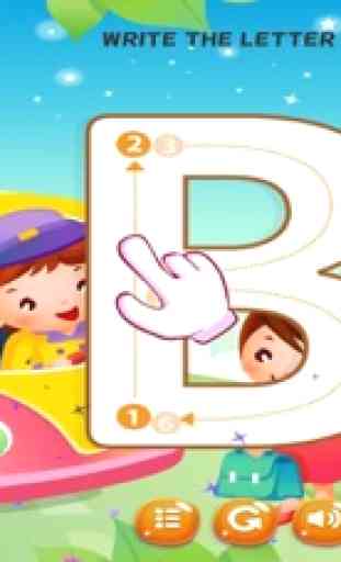 ABC Tracing Letters Cursive Handwriting Practice 3