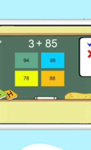 Addition math giochi educativi per bambini 3