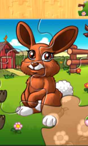 Animal Farm Jigsaw Puzzles - For Kids 4