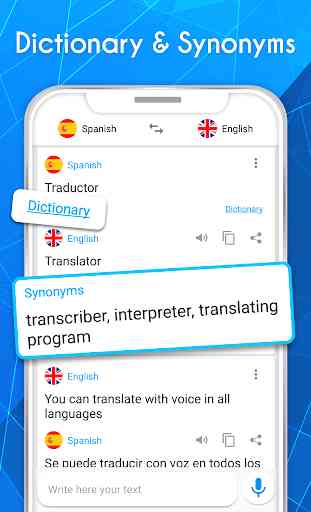 Talkao Translate - Traduttore vocale & Dizionario 3