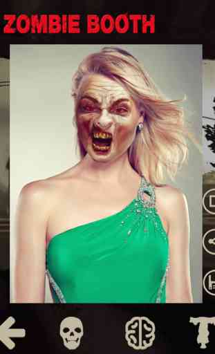 Zombie Camera - Halloween Face 4