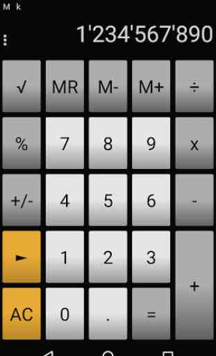 Calcolatrice andanCalc LT+ 1