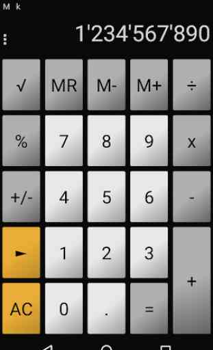 Calcolatrice andanCalc LT+ 2