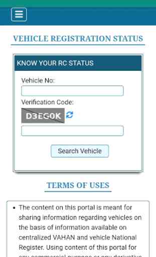 VAHAN -Vehicle Registration details 2