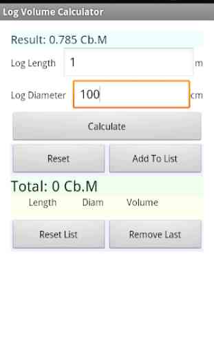 Log Volume Calculator 3