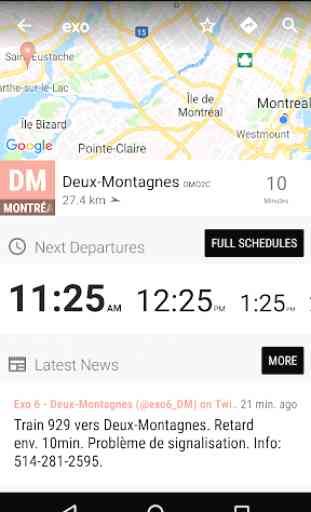 Montreal exo Train - MonTransit 2