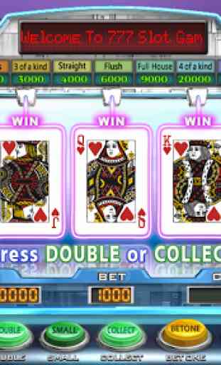 777 Poker Slot Machine 5PK 4