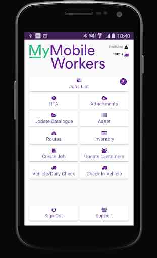 MyMobileWorkers (MMW) 3