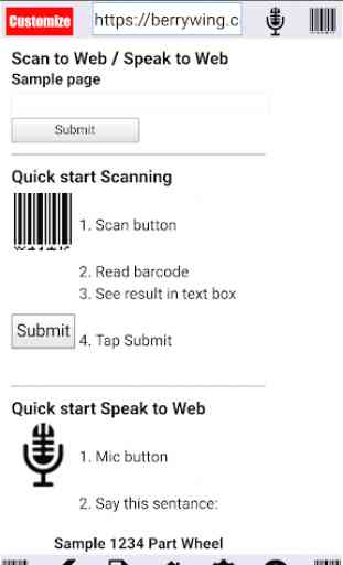 Scan to Web 2