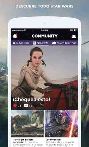Star Wars Amino en Español 2