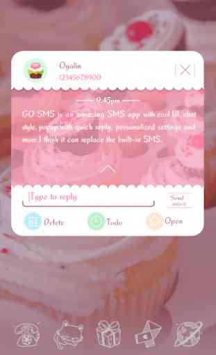 TOSHIYANA FONT FOR GO SMS PRO 4