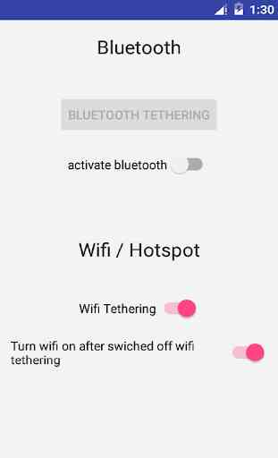Wifi & Bluetooth Tethering 2