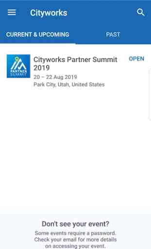 Cityworks Events 2