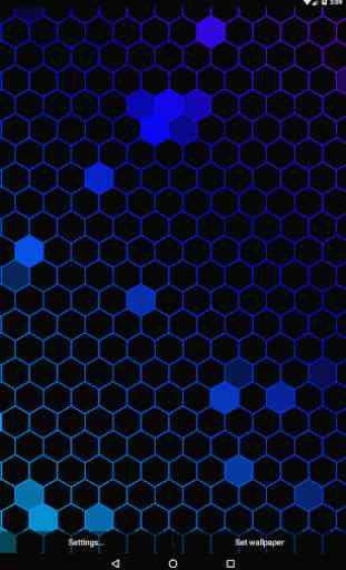 Hexagon Live Wallpaper 1