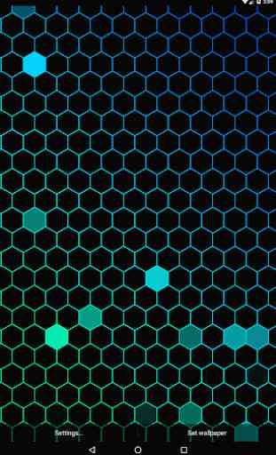 Hexagon Live Wallpaper 2