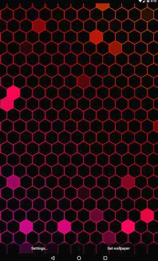 Hexagon Live Wallpaper 3