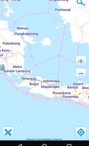 Map of Indonesia offline 1