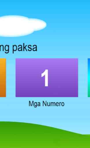 Mga Letra at Numerong Tagalog 1