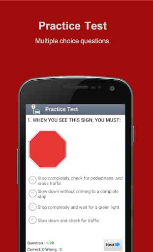 Road Signs & Practise Test USA 4