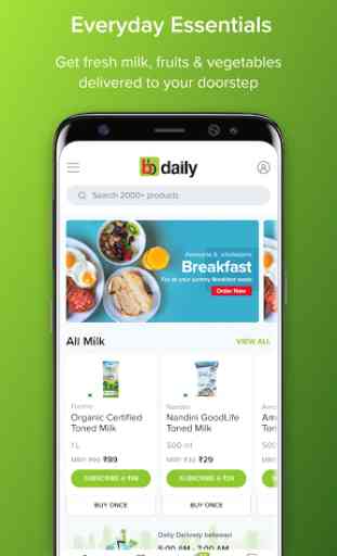 bbdaily: Online Daily Milk & Grocery Home Delivery 1