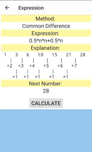 Calcolatore della sequenza numerica 2