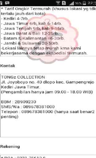 Supplier TONG'z COLLECTION 3