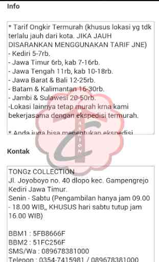 Supplier TONG'z COLLECTION 4